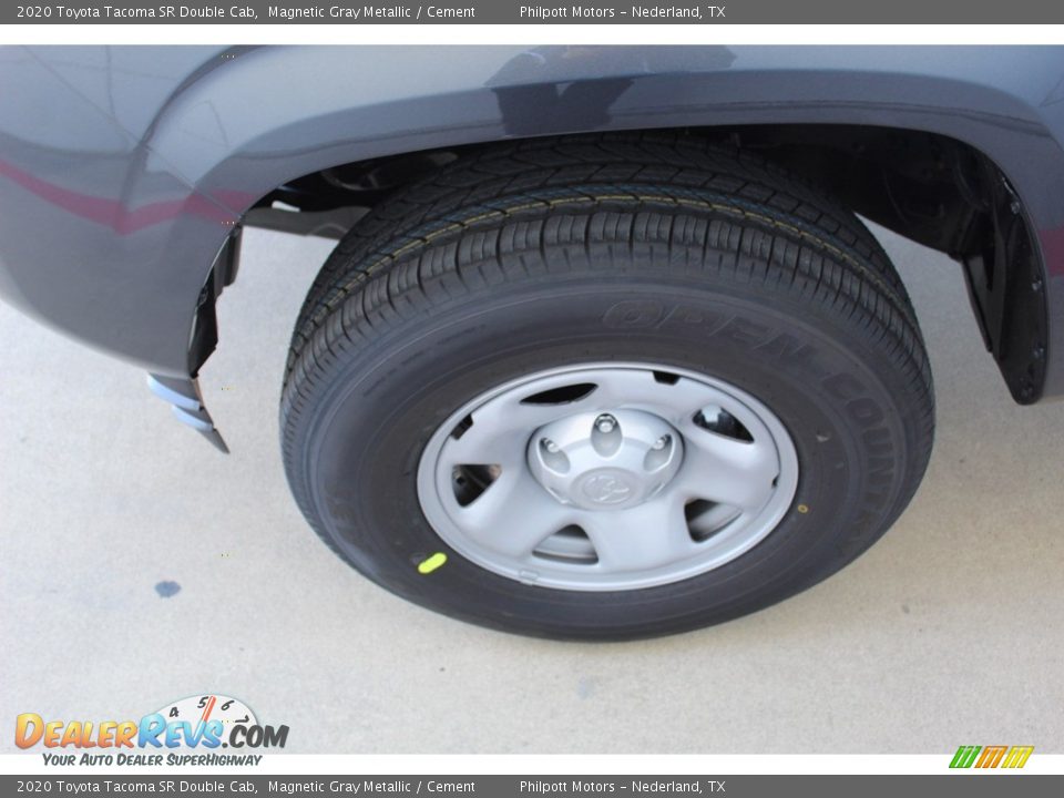 2020 Toyota Tacoma SR Double Cab Magnetic Gray Metallic / Cement Photo #5