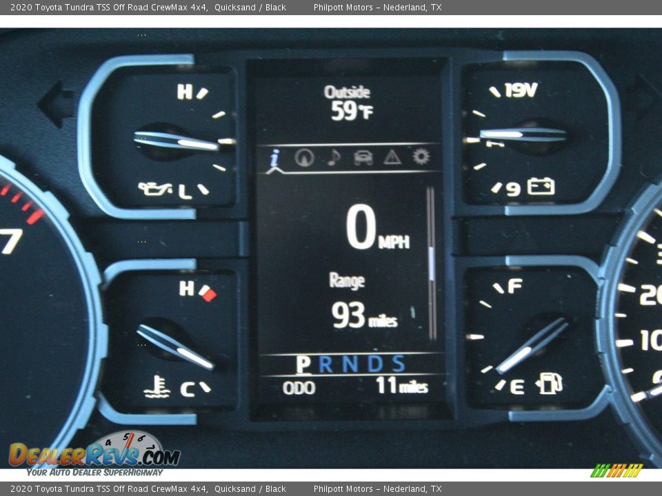 2020 Toyota Tundra TSS Off Road CrewMax 4x4 Quicksand / Black Photo #15