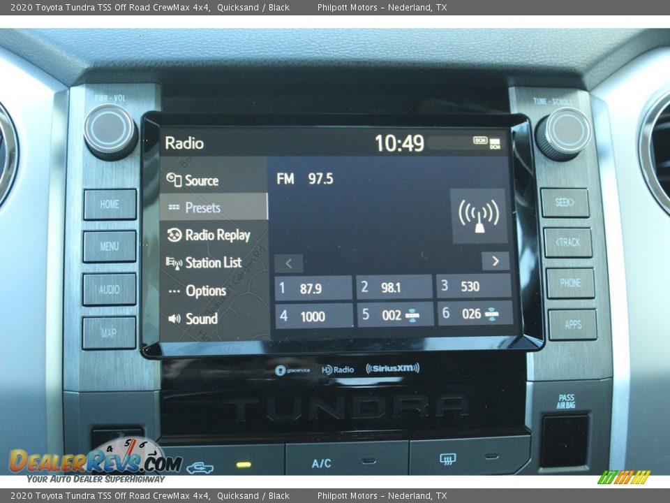 2020 Toyota Tundra TSS Off Road CrewMax 4x4 Quicksand / Black Photo #17
