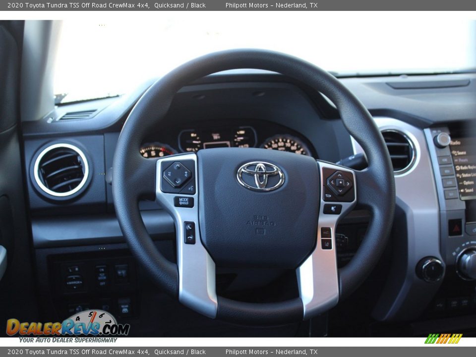 2020 Toyota Tundra TSS Off Road CrewMax 4x4 Quicksand / Black Photo #23