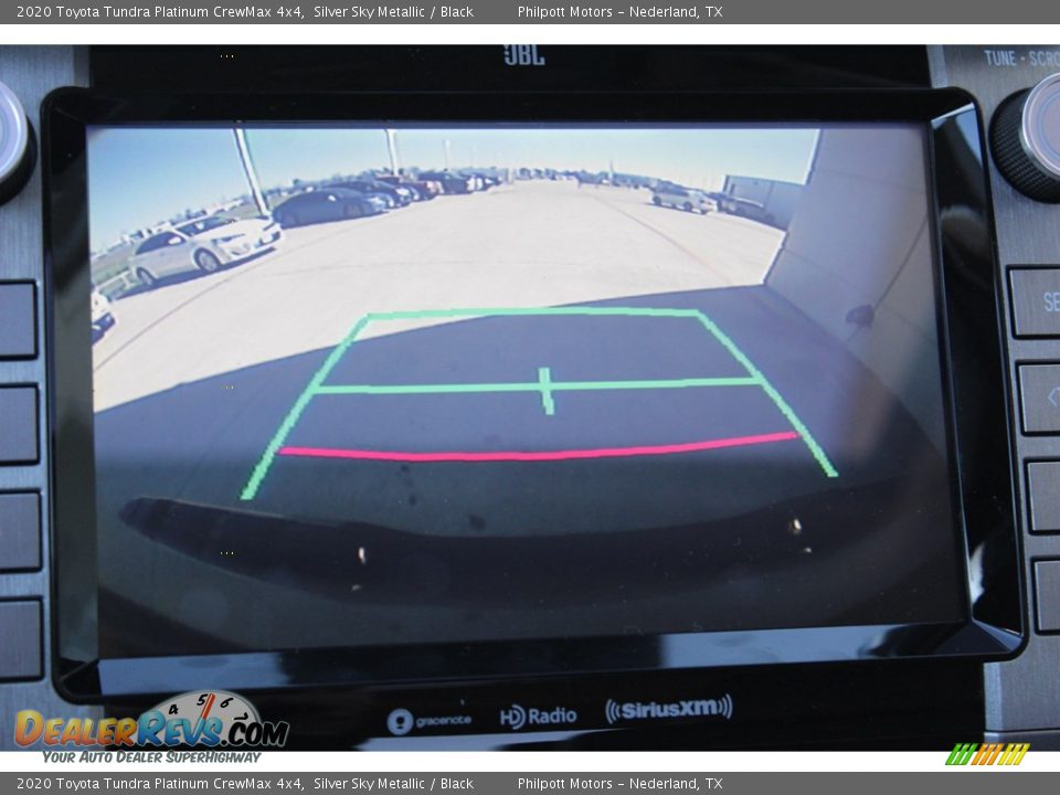 2020 Toyota Tundra Platinum CrewMax 4x4 Silver Sky Metallic / Black Photo #19