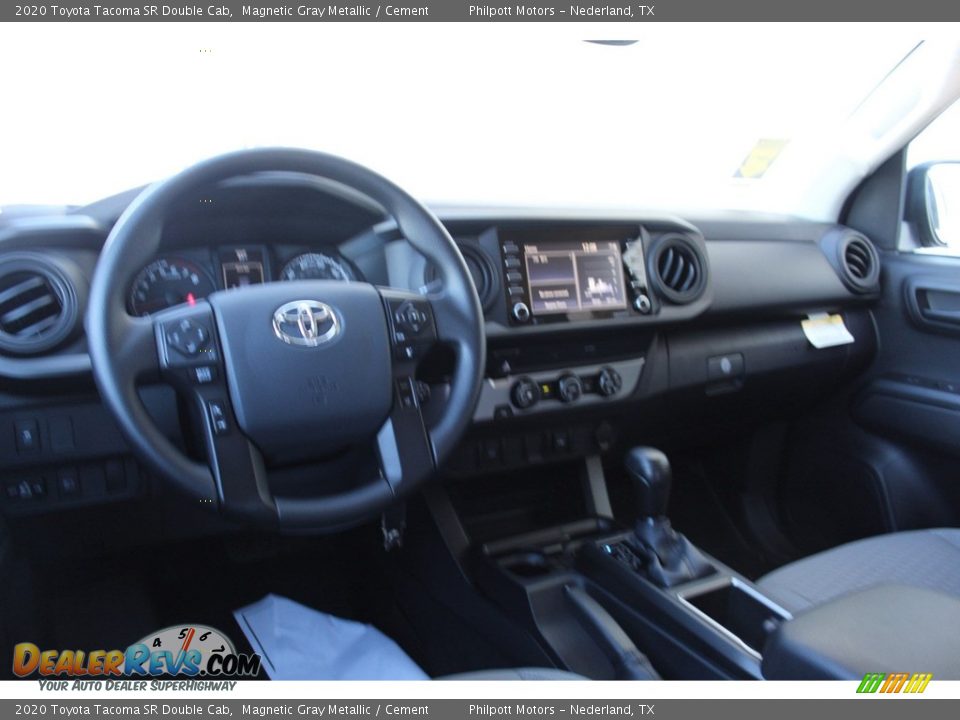 2020 Toyota Tacoma SR Double Cab Magnetic Gray Metallic / Cement Photo #20