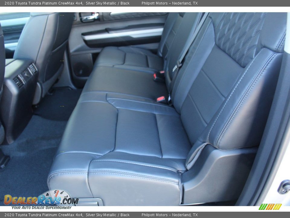 2020 Toyota Tundra Platinum CrewMax 4x4 Silver Sky Metallic / Black Photo #21