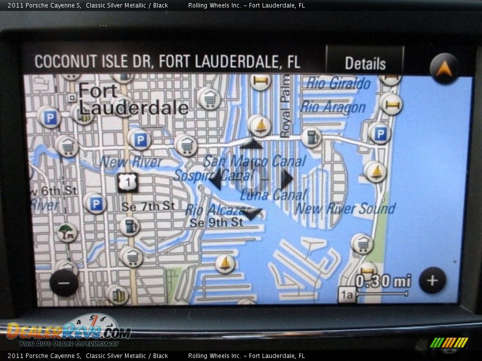 2011 Porsche Cayenne S Classic Silver Metallic / Black Photo #2