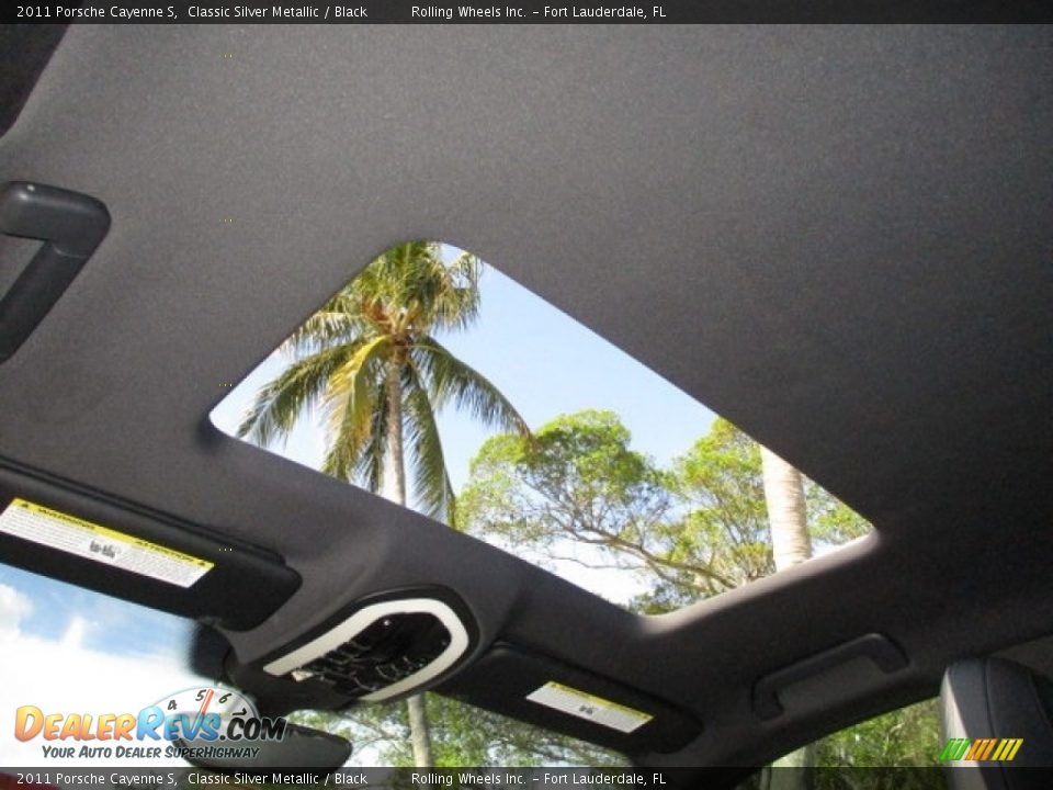 2011 Porsche Cayenne S Classic Silver Metallic / Black Photo #6