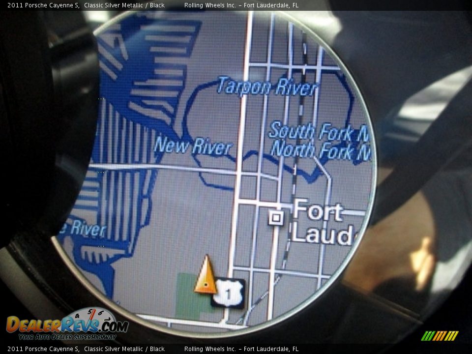 2011 Porsche Cayenne S Classic Silver Metallic / Black Photo #8