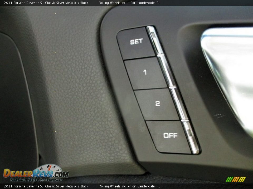 2011 Porsche Cayenne S Classic Silver Metallic / Black Photo #18