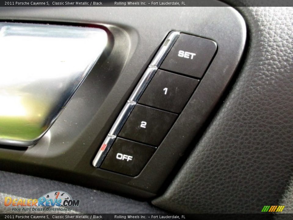 2011 Porsche Cayenne S Classic Silver Metallic / Black Photo #19