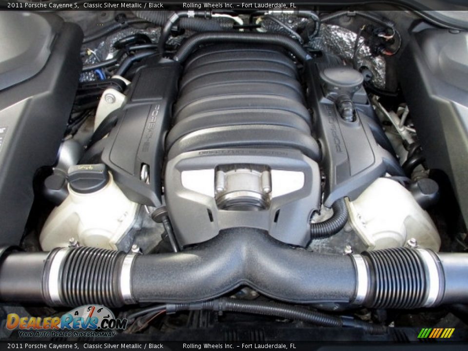 2011 Porsche Cayenne S Classic Silver Metallic / Black Photo #23