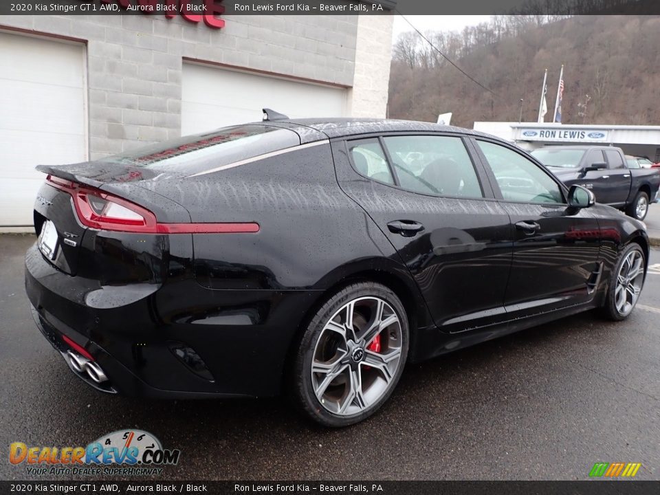 2020 Kia Stinger GT1 AWD Aurora Black / Black Photo #2