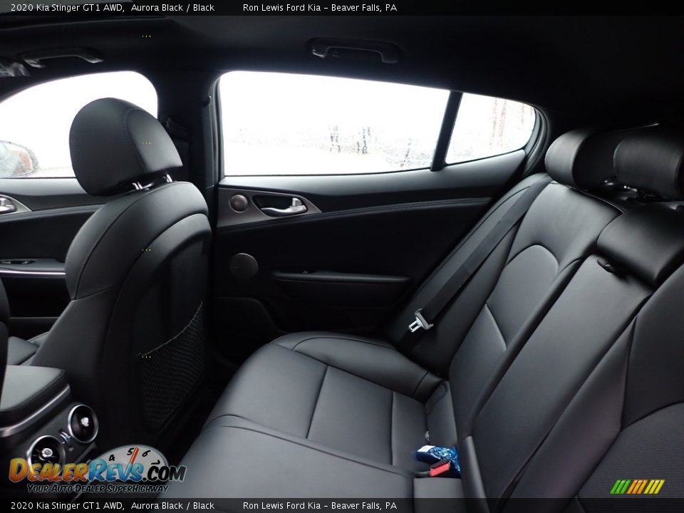 Rear Seat of 2020 Kia Stinger GT1 AWD Photo #14