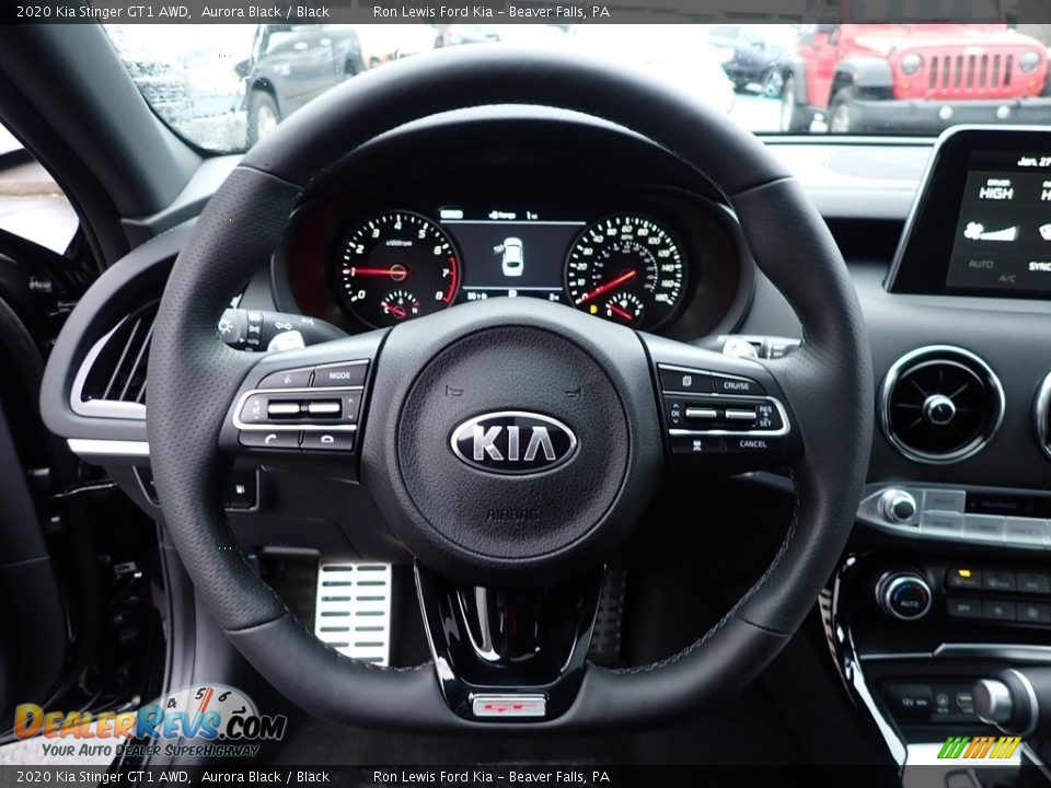 2020 Kia Stinger GT1 AWD Steering Wheel Photo #17