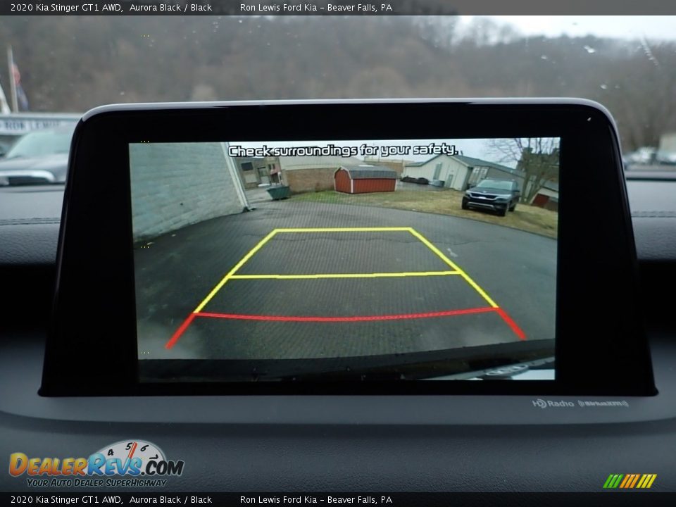 2020 Kia Stinger GT1 AWD Aurora Black / Black Photo #19