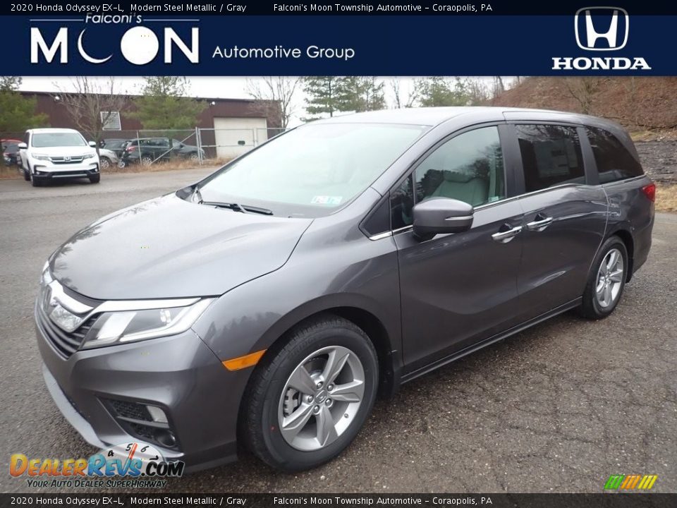 2020 Honda Odyssey EX-L Modern Steel Metallic / Gray Photo #1