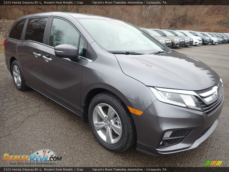 2020 Honda Odyssey EX-L Modern Steel Metallic / Gray Photo #5