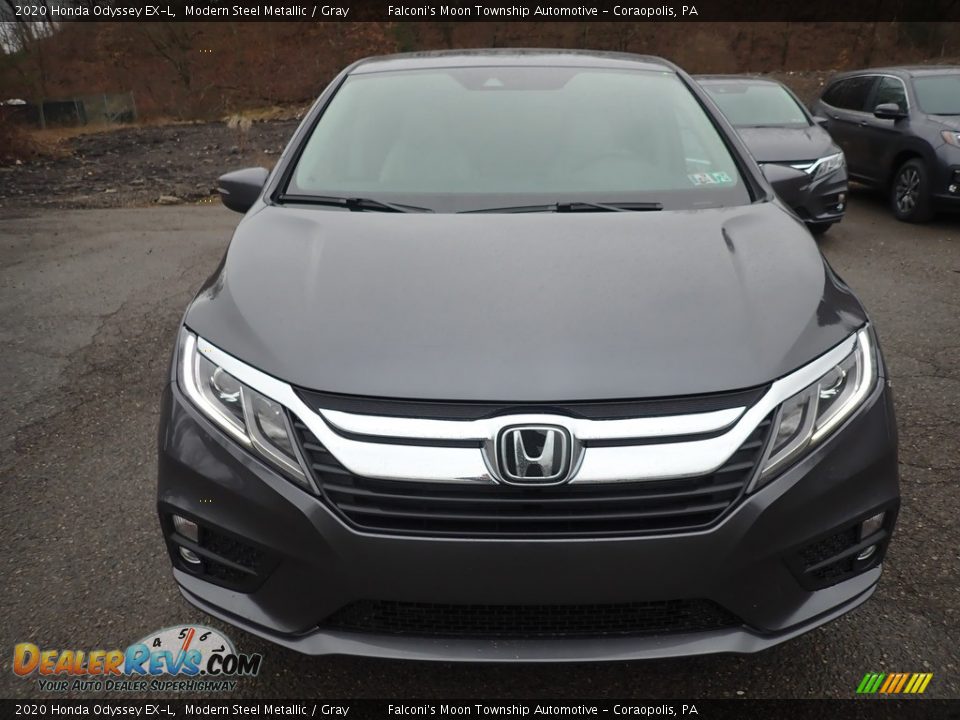 2020 Honda Odyssey EX-L Modern Steel Metallic / Gray Photo #6
