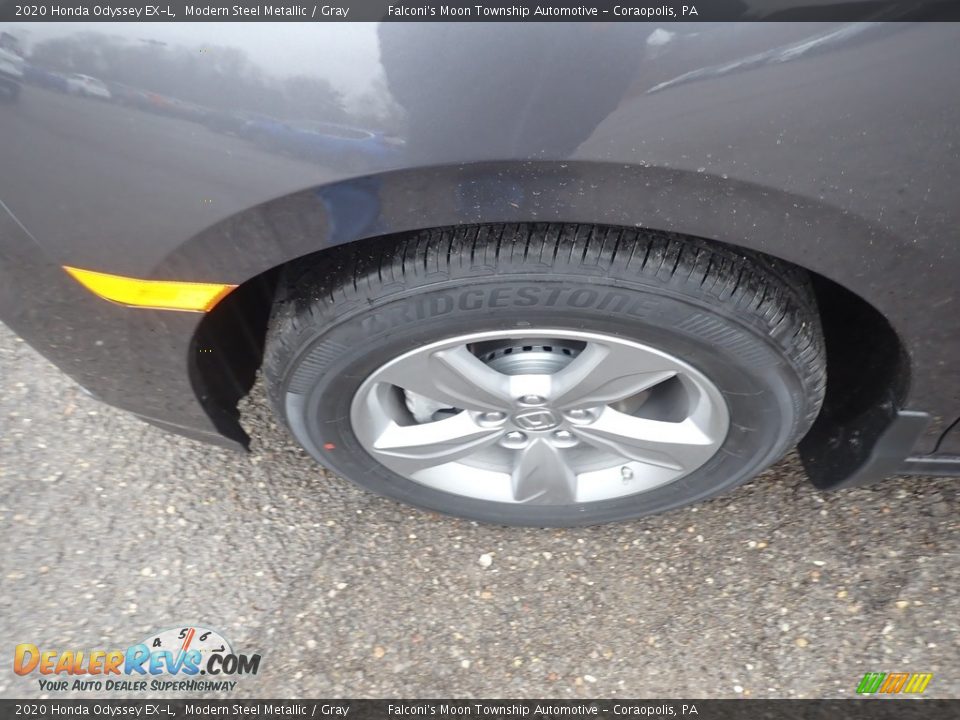 2020 Honda Odyssey EX-L Modern Steel Metallic / Gray Photo #7