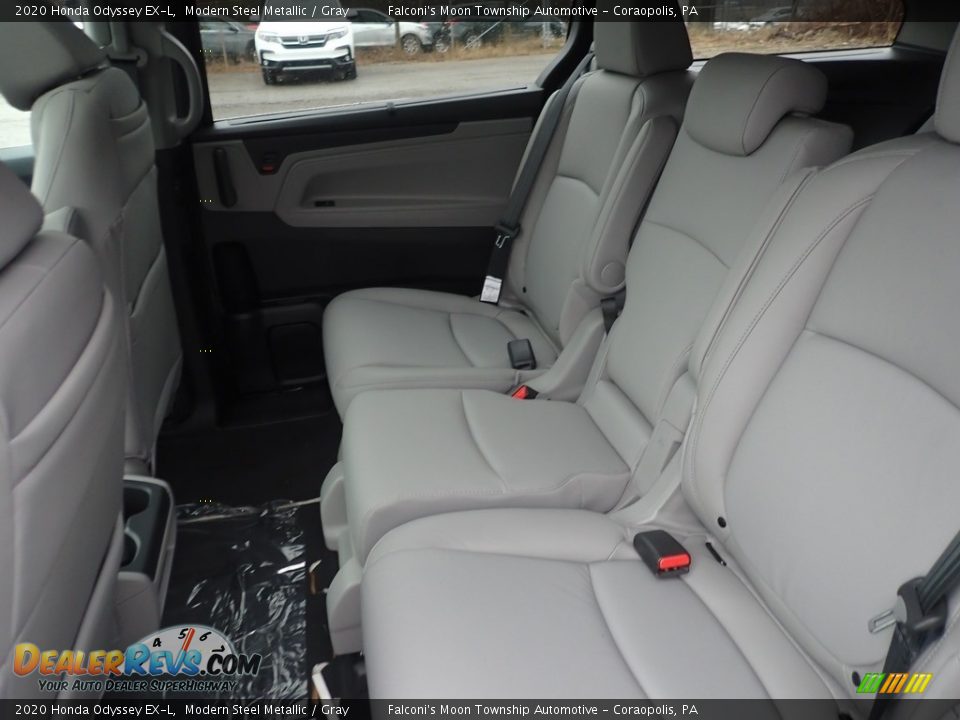 2020 Honda Odyssey EX-L Modern Steel Metallic / Gray Photo #9