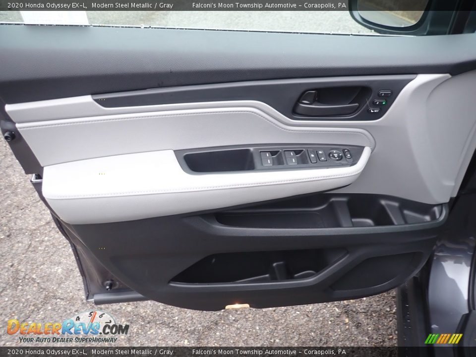 2020 Honda Odyssey EX-L Modern Steel Metallic / Gray Photo #11