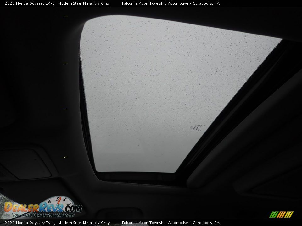 2020 Honda Odyssey EX-L Modern Steel Metallic / Gray Photo #13