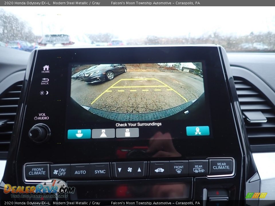 2020 Honda Odyssey EX-L Modern Steel Metallic / Gray Photo #15