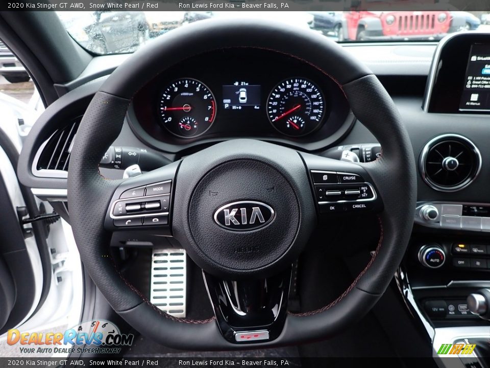2020 Kia Stinger GT AWD Steering Wheel Photo #17