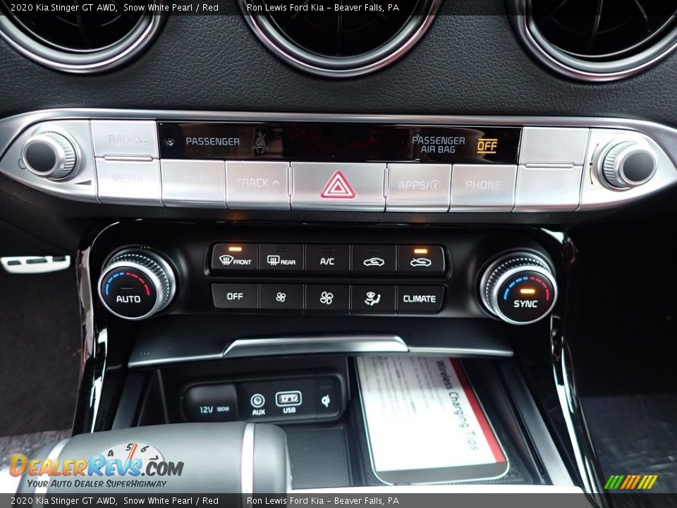 Controls of 2020 Kia Stinger GT AWD Photo #20