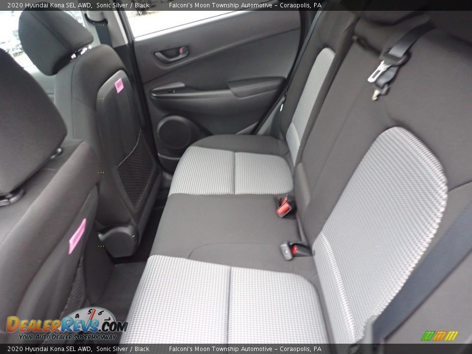 2020 Hyundai Kona SEL AWD Sonic Silver / Black Photo #8