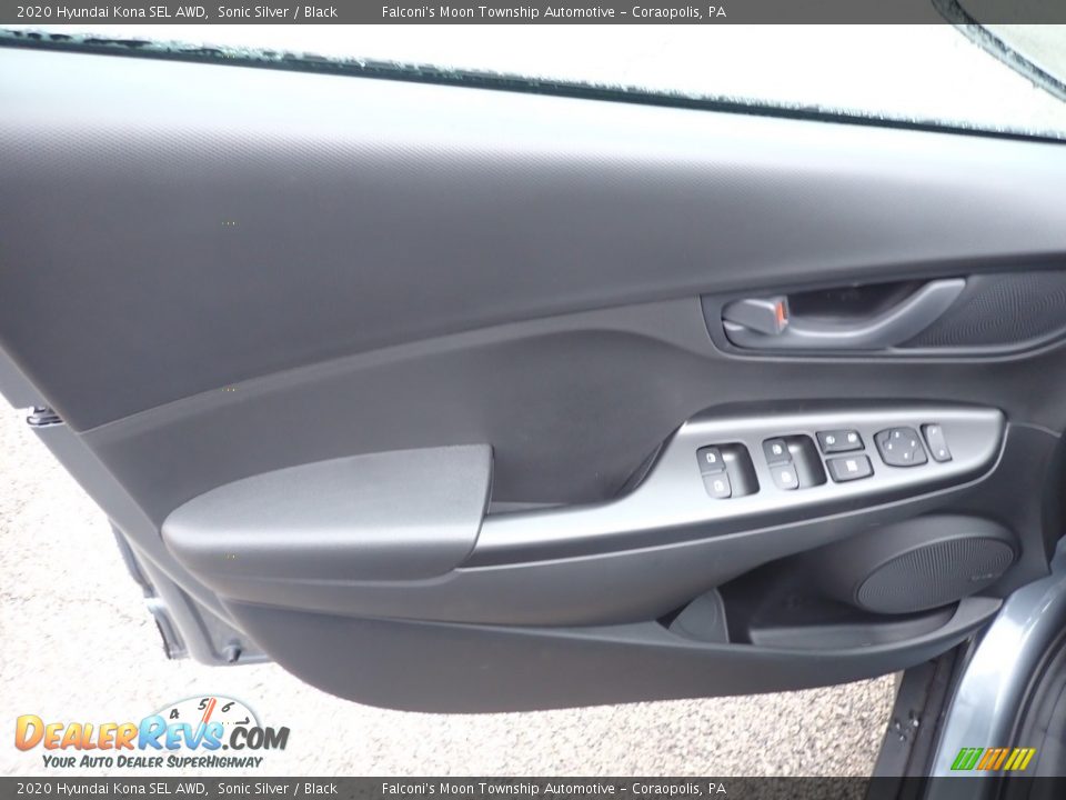 2020 Hyundai Kona SEL AWD Sonic Silver / Black Photo #10