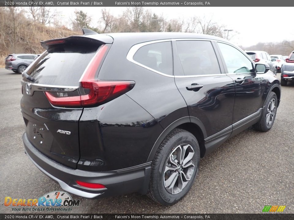 2020 Honda CR-V EX AWD Crystal Black Pearl / Black Photo #4