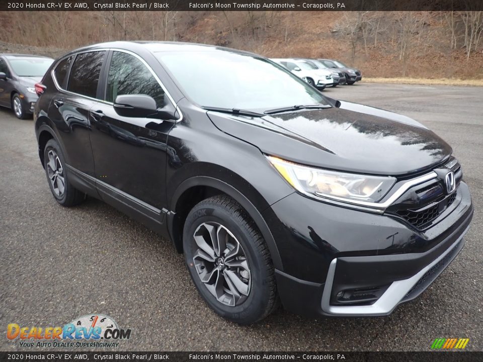 Front 3/4 View of 2020 Honda CR-V EX AWD Photo #5