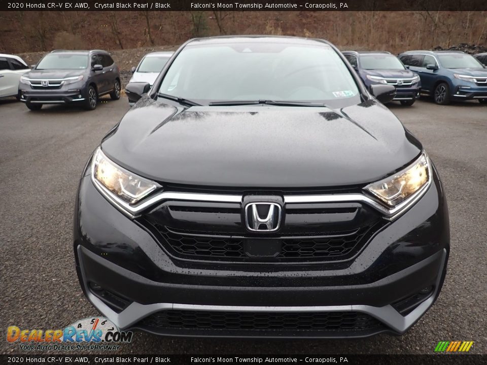 2020 Honda CR-V EX AWD Crystal Black Pearl / Black Photo #6