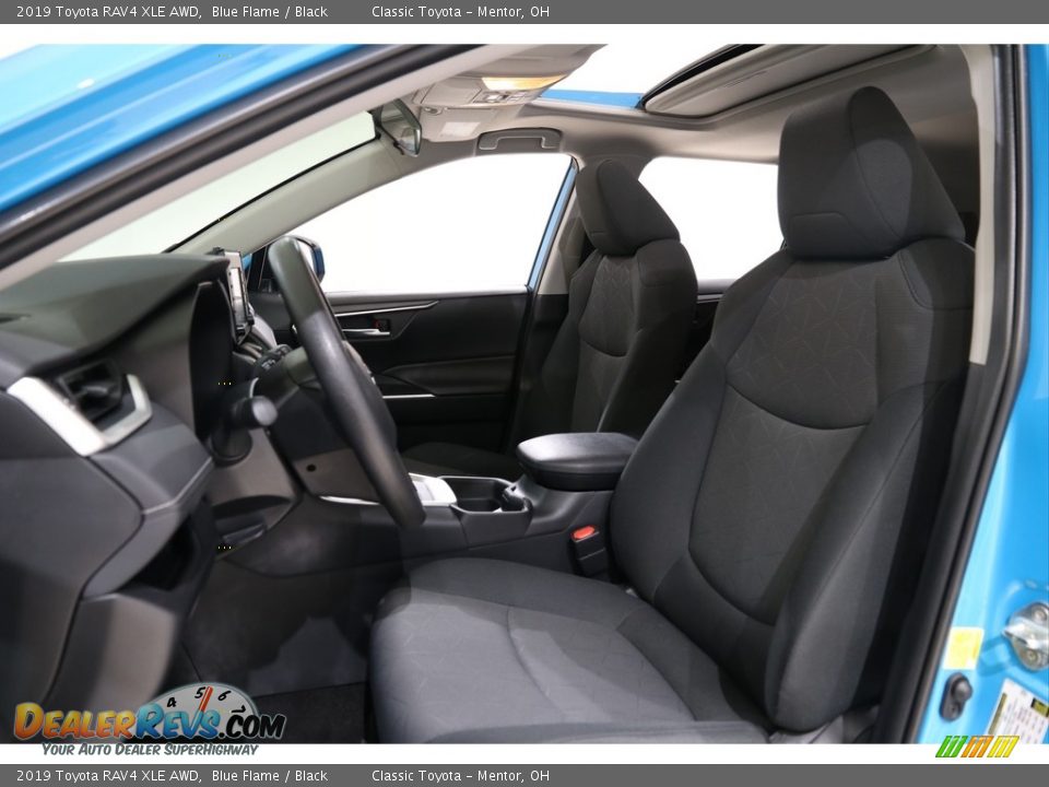 Front Seat of 2019 Toyota RAV4 XLE AWD Photo #5