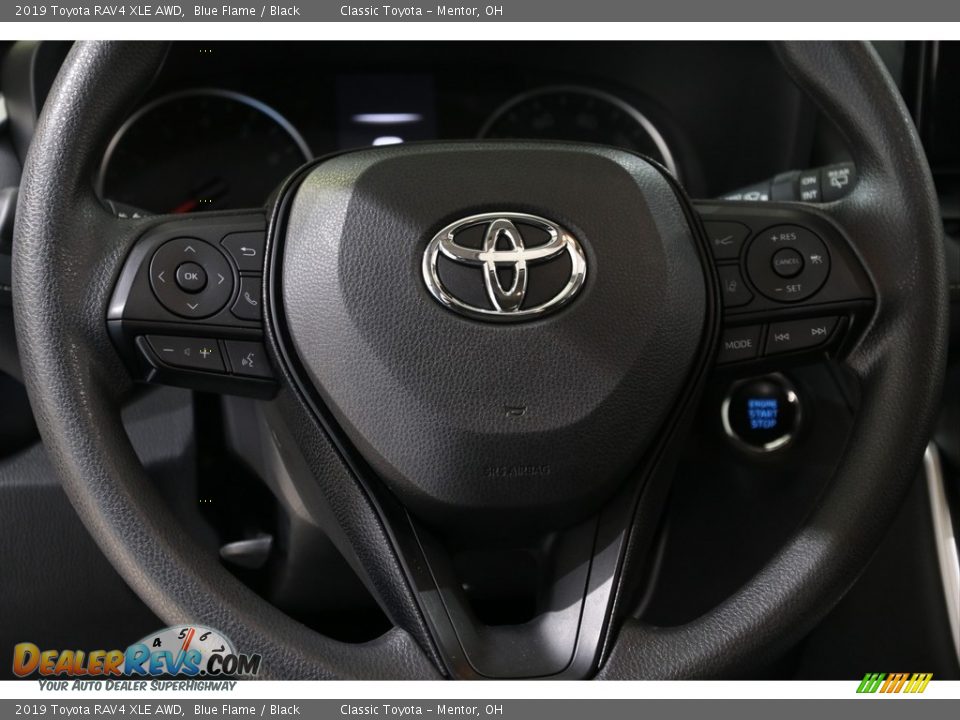 2019 Toyota RAV4 XLE AWD Steering Wheel Photo #6