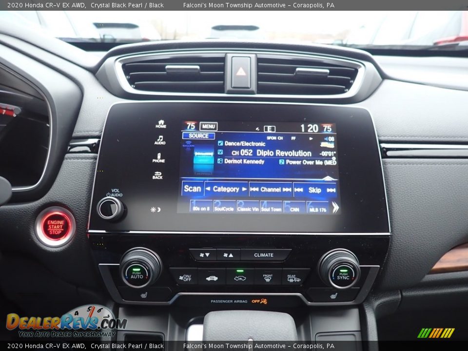 2020 Honda CR-V EX AWD Crystal Black Pearl / Black Photo #14