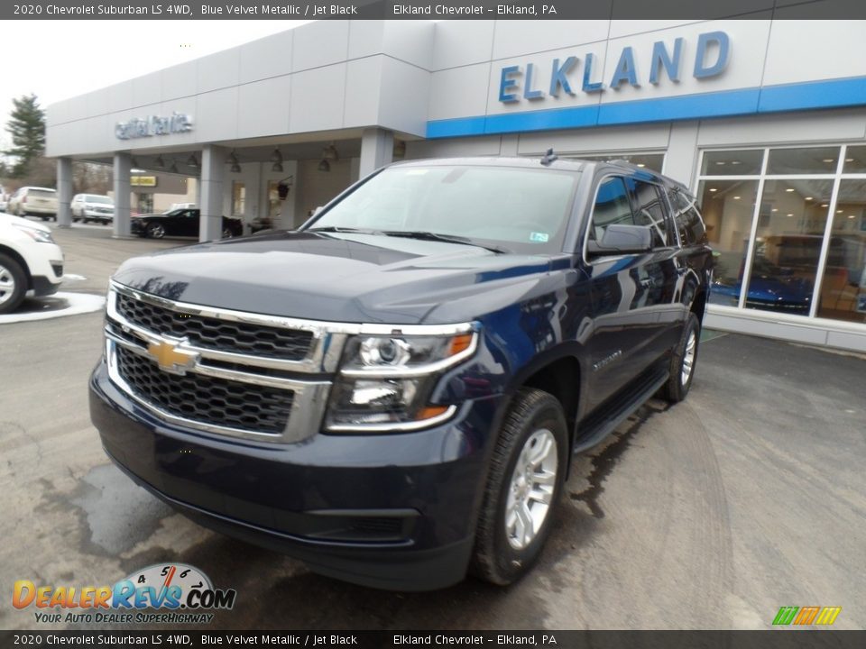 2020 Chevrolet Suburban LS 4WD Blue Velvet Metallic / Jet Black Photo #2