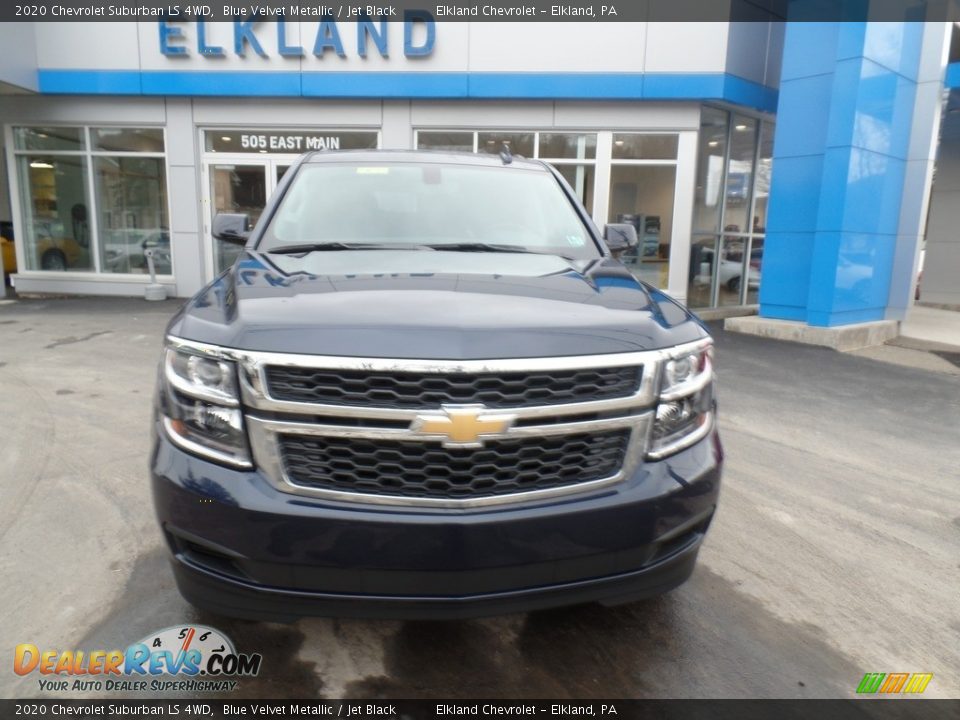 2020 Chevrolet Suburban LS 4WD Blue Velvet Metallic / Jet Black Photo #3
