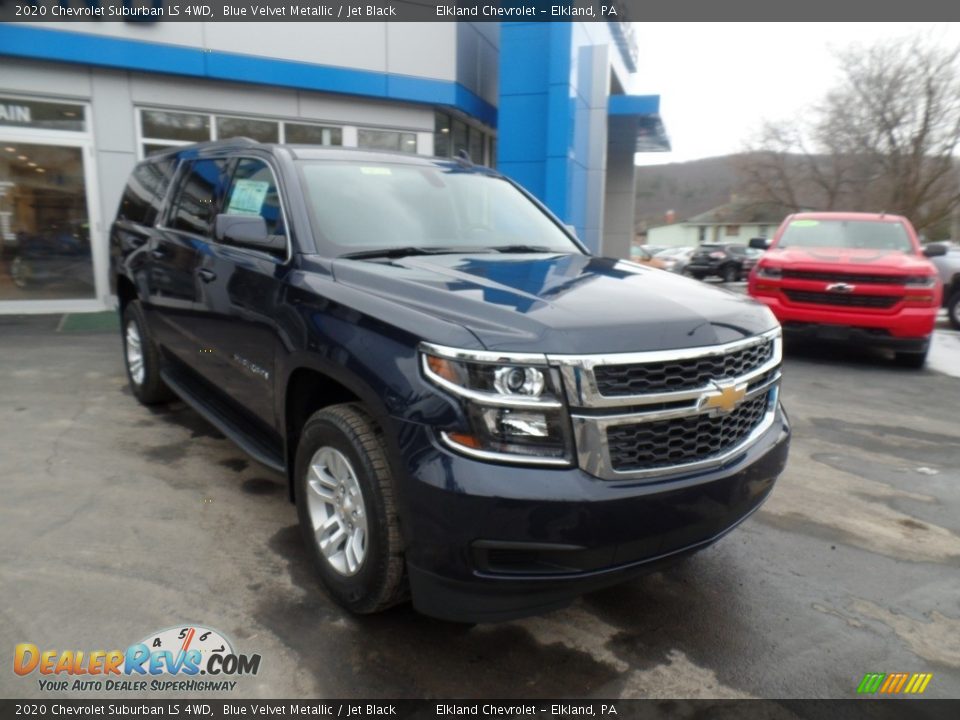 2020 Chevrolet Suburban LS 4WD Blue Velvet Metallic / Jet Black Photo #4