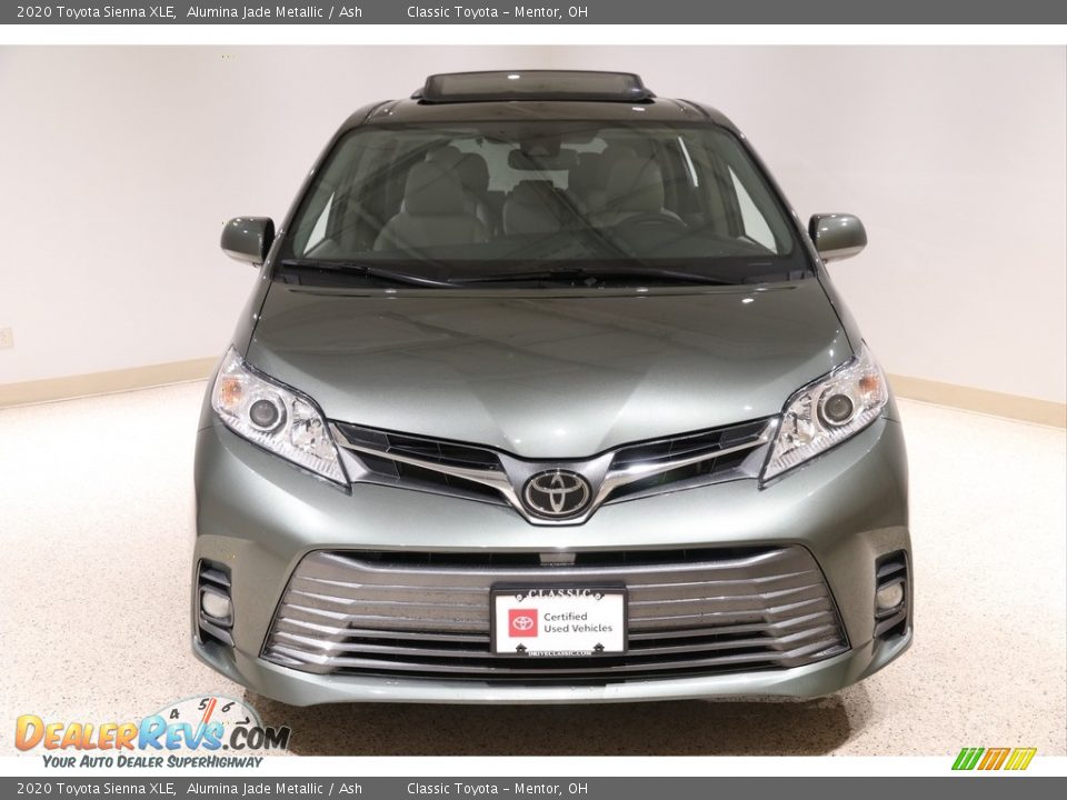2020 Toyota Sienna XLE Alumina Jade Metallic / Ash Photo #2