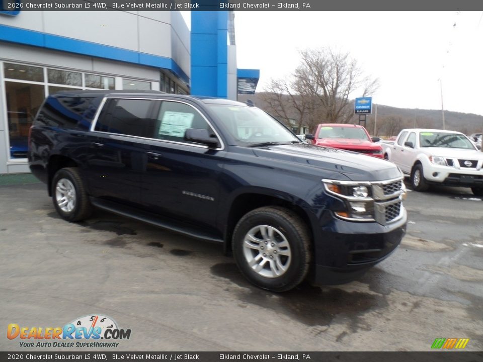 2020 Chevrolet Suburban LS 4WD Blue Velvet Metallic / Jet Black Photo #5