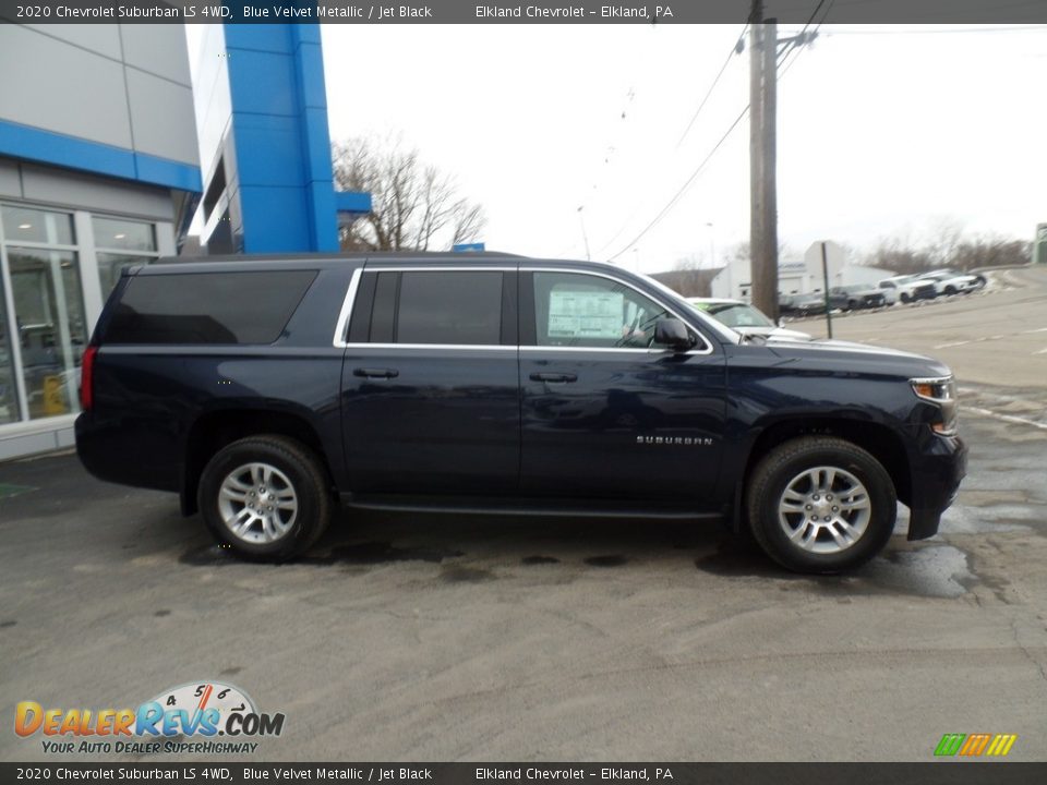 2020 Chevrolet Suburban LS 4WD Blue Velvet Metallic / Jet Black Photo #6
