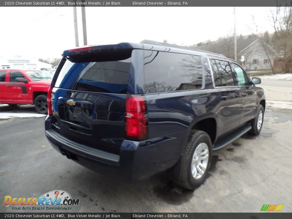 2020 Chevrolet Suburban LS 4WD Blue Velvet Metallic / Jet Black Photo #7