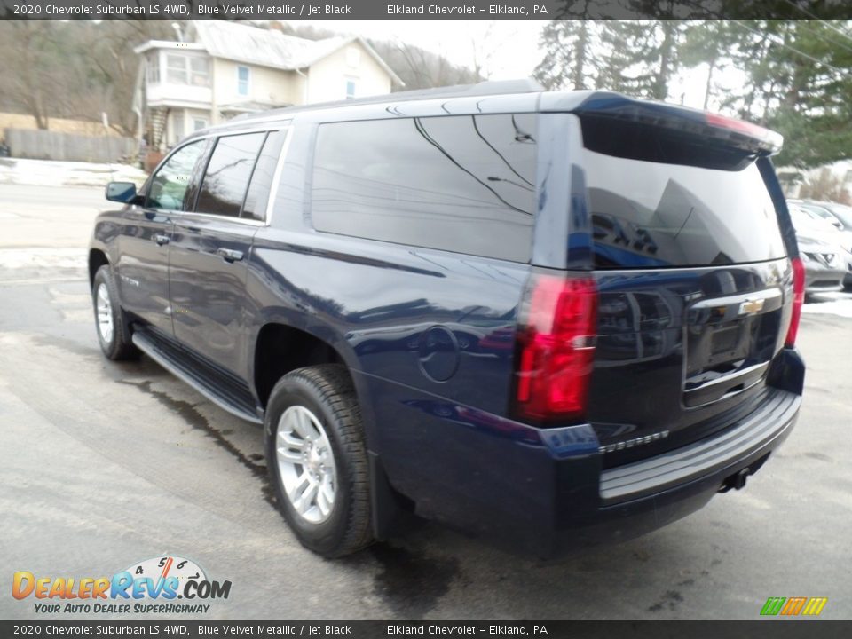 2020 Chevrolet Suburban LS 4WD Blue Velvet Metallic / Jet Black Photo #9