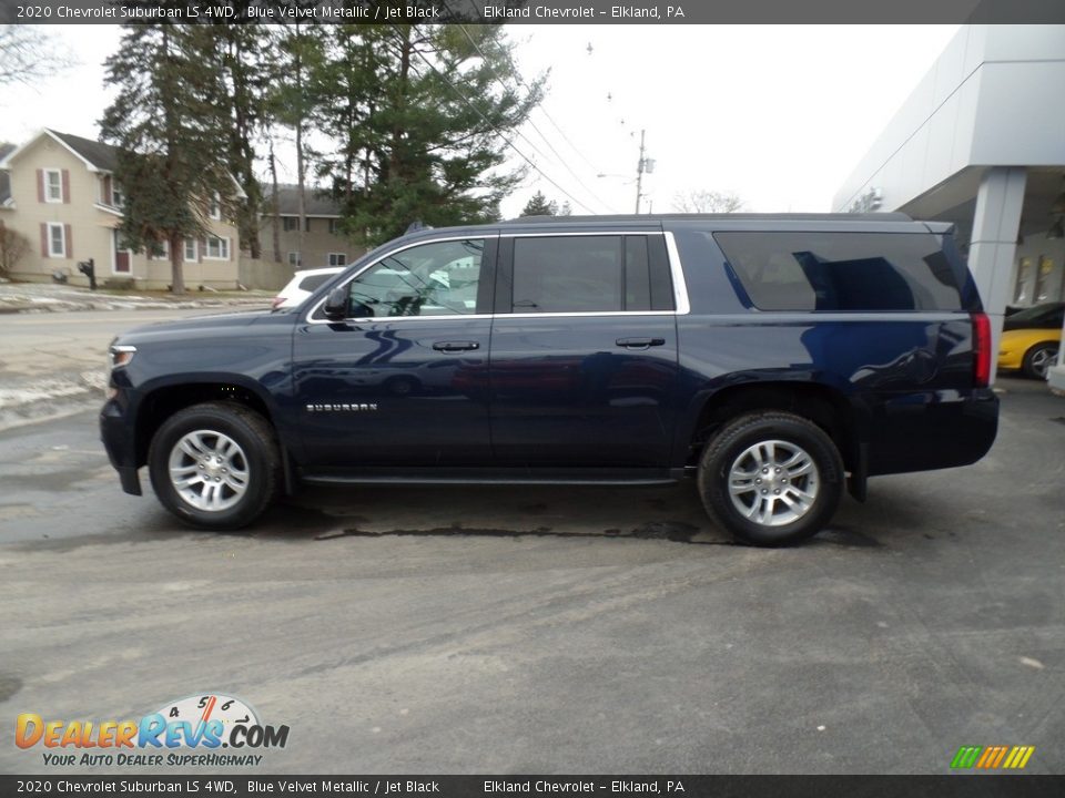 2020 Chevrolet Suburban LS 4WD Blue Velvet Metallic / Jet Black Photo #10