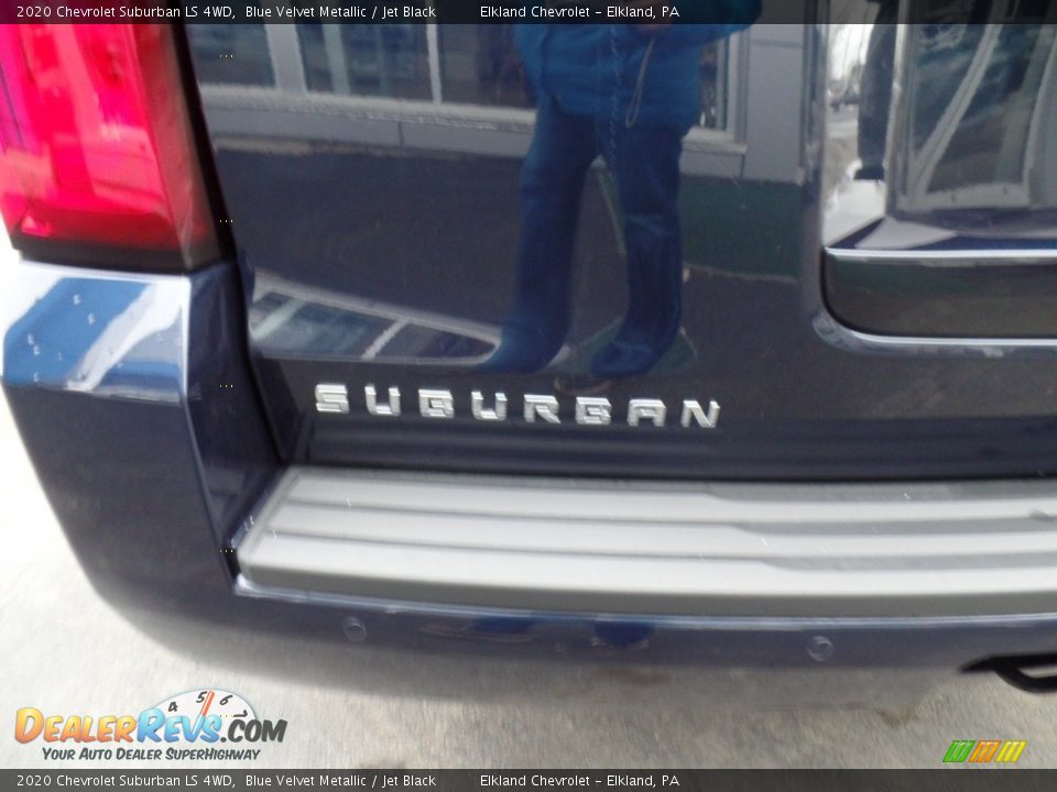 2020 Chevrolet Suburban LS 4WD Blue Velvet Metallic / Jet Black Photo #12