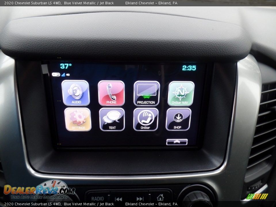 2020 Chevrolet Suburban LS 4WD Blue Velvet Metallic / Jet Black Photo #28