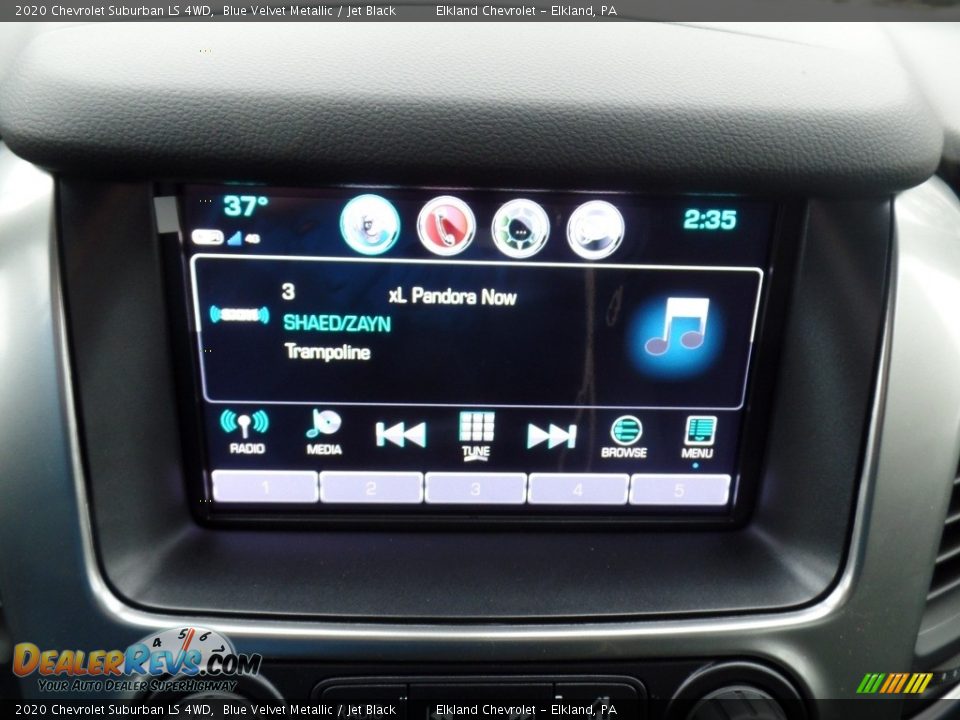 2020 Chevrolet Suburban LS 4WD Blue Velvet Metallic / Jet Black Photo #29