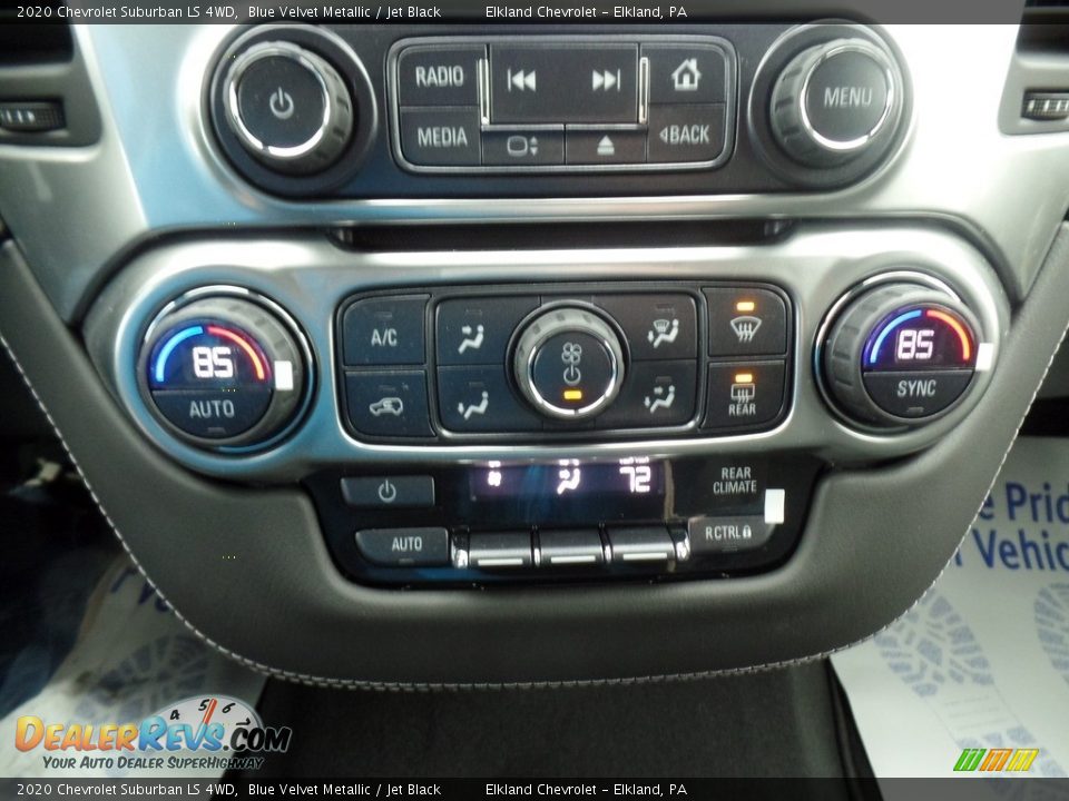 2020 Chevrolet Suburban LS 4WD Blue Velvet Metallic / Jet Black Photo #33