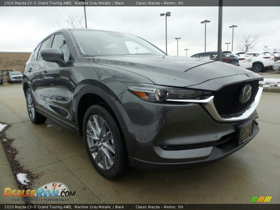 2020 Mazda CX-5 Grand Touring AWD Machine Gray Metallic / Black Photo #1