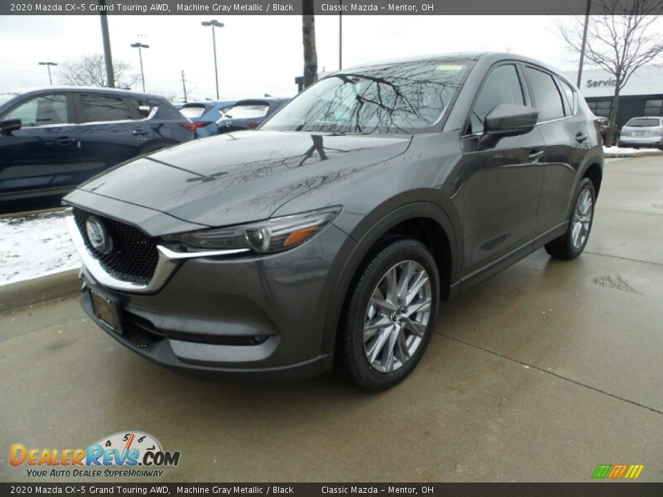 2020 Mazda CX-5 Grand Touring AWD Machine Gray Metallic / Black Photo #3